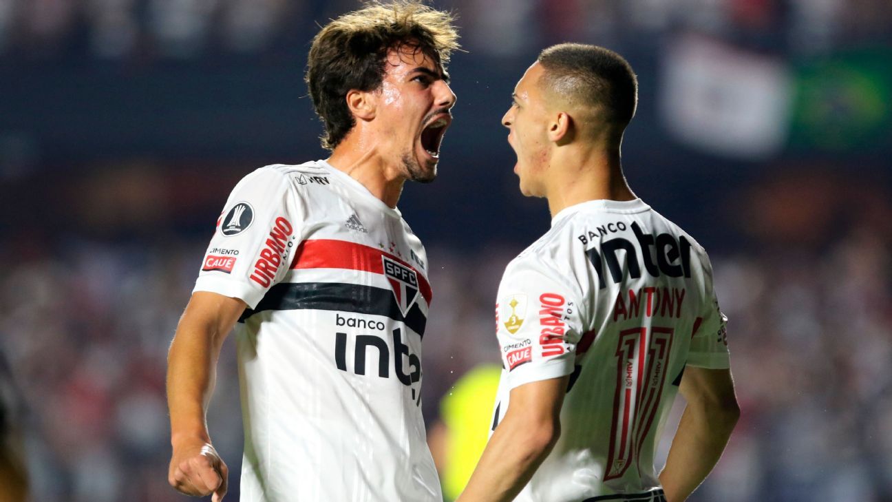 São Paulo atropela LDU por 3 a 0, ganha 'vida nova' na Libertadores e já é vice-líder de seu grupo - ESPN