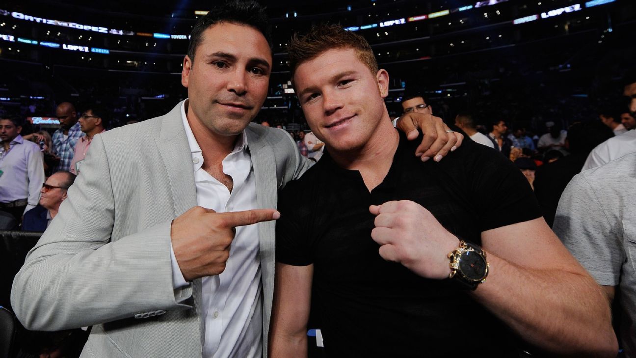 Canelo demanda a Óscar de la Hoya y DAZN por incumplimiento de contrato