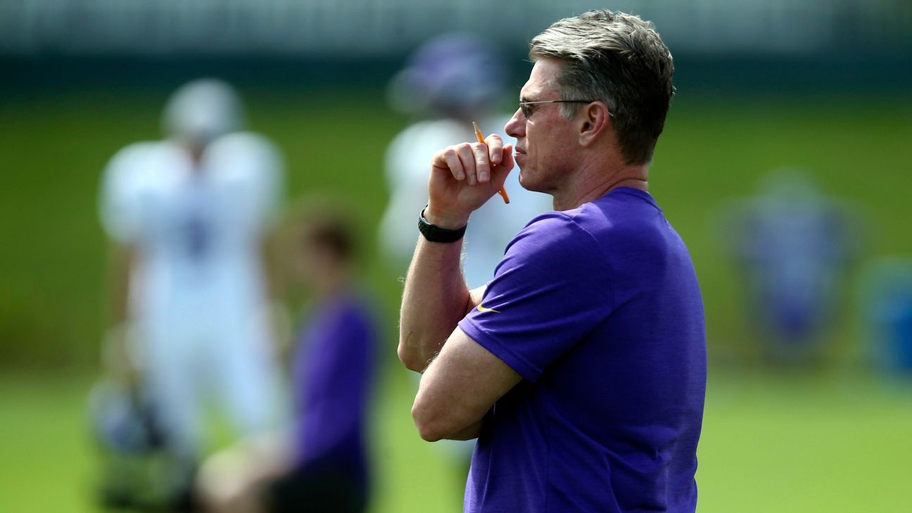 Vikings GM Rick Spielman addresses Hunter, Barr Cousins and more