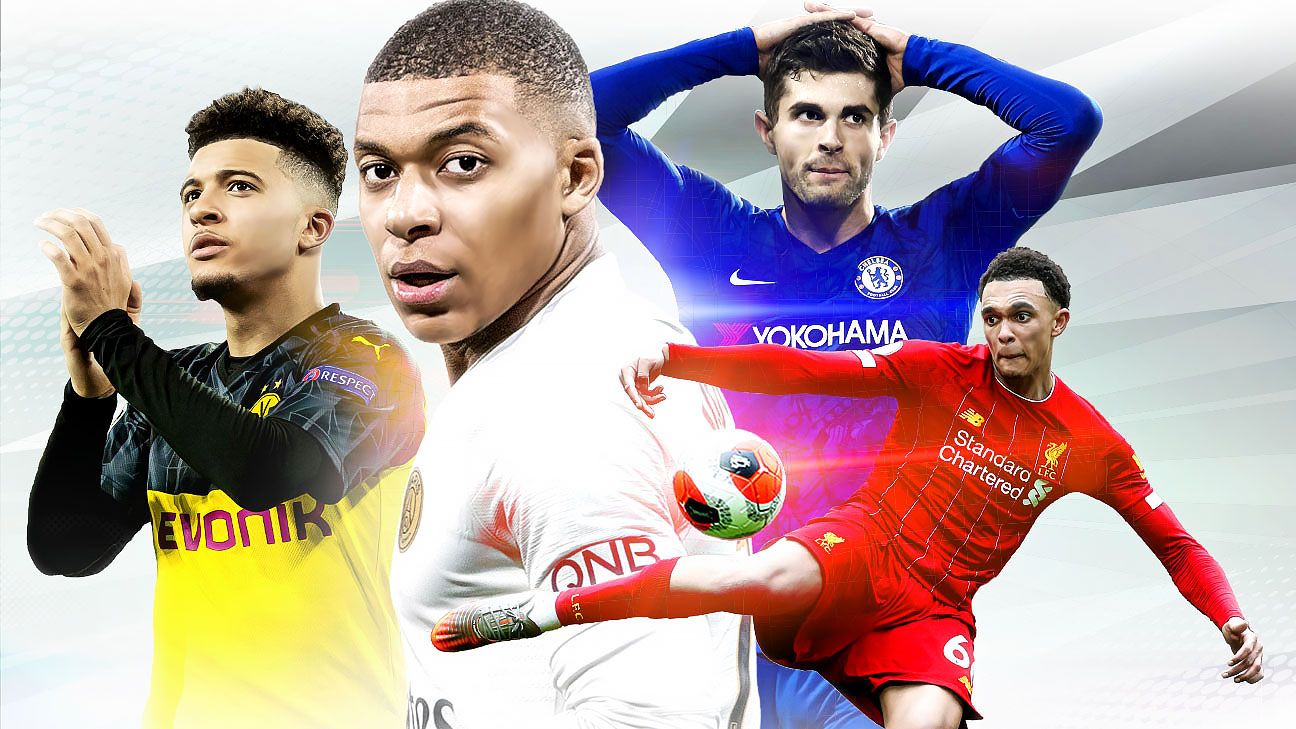 Mbappe, Sancho, Alexander-Arnold lead soccer's 36 best players age 21 ...