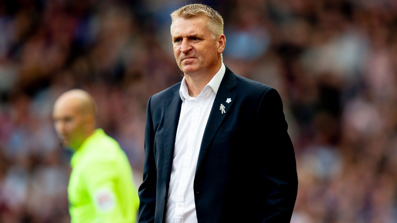 Aston Villa sack manager Dean Smith after five successive Premier League defeats