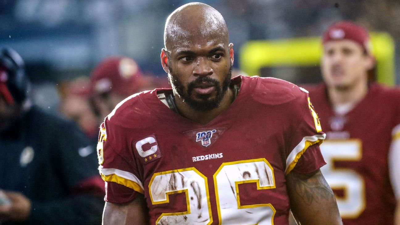 Adrian Peterson, Washington Redskins agree to contract