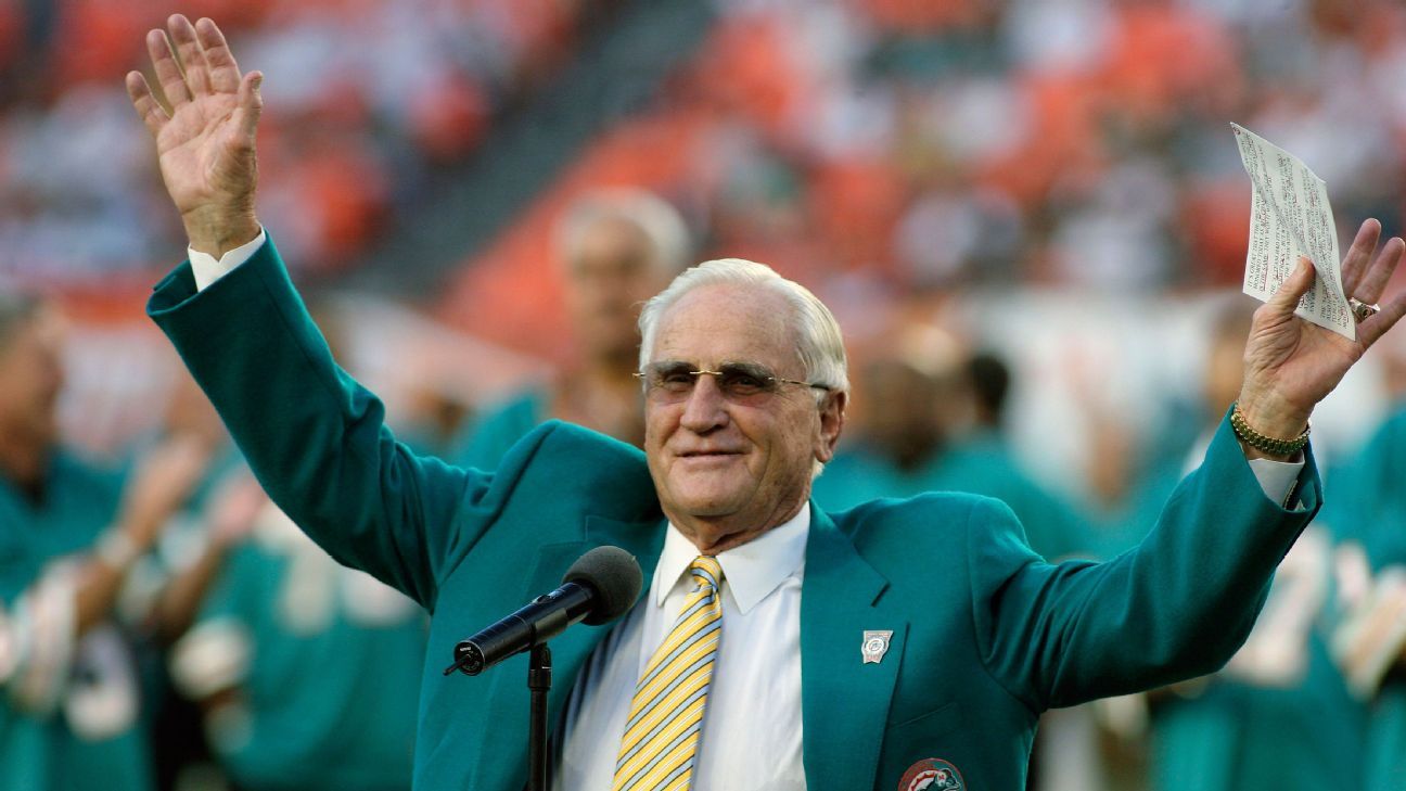 Miami Dolphins to celebrate life of late former head coach Don Shula with  public ceremony - ESPN