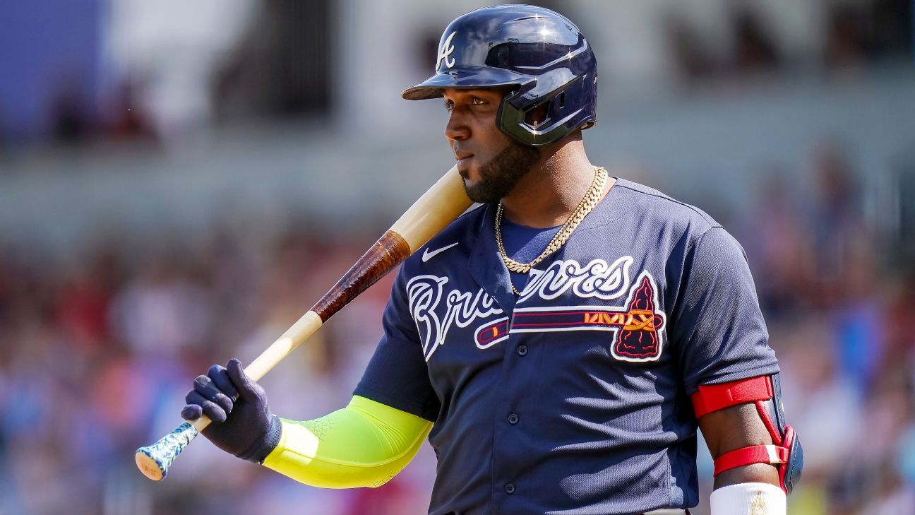 Braves star Ozuna granted $20,000 bond on assault charge