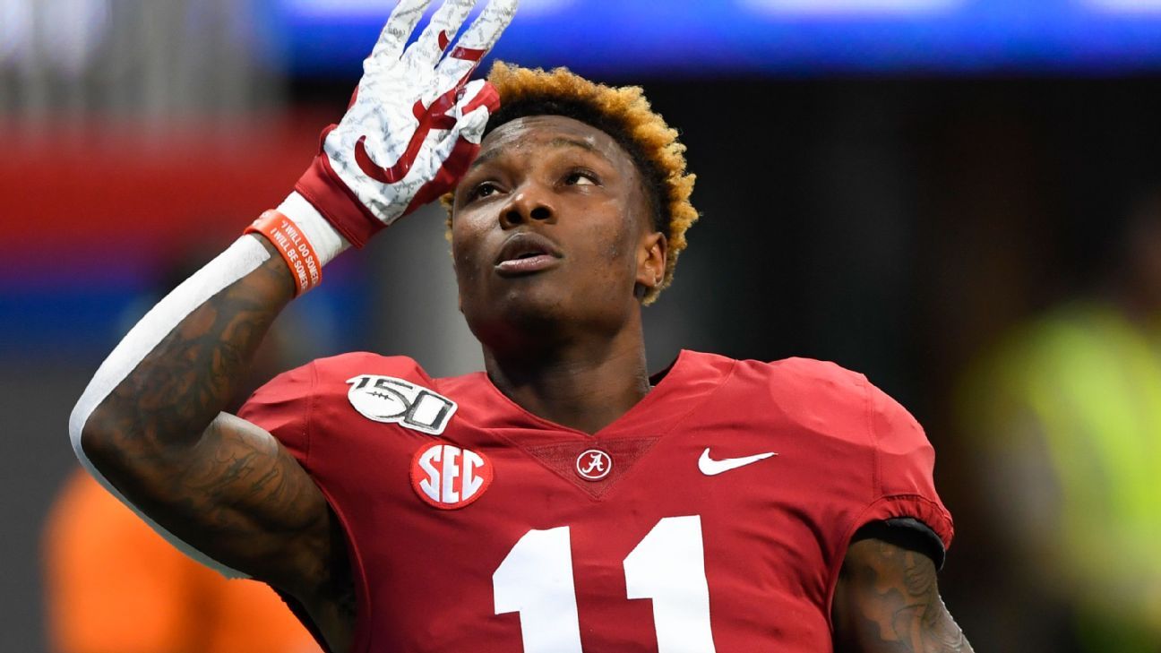 Henry Ruggs III se suma a una tradición de velocidad para los Raiders