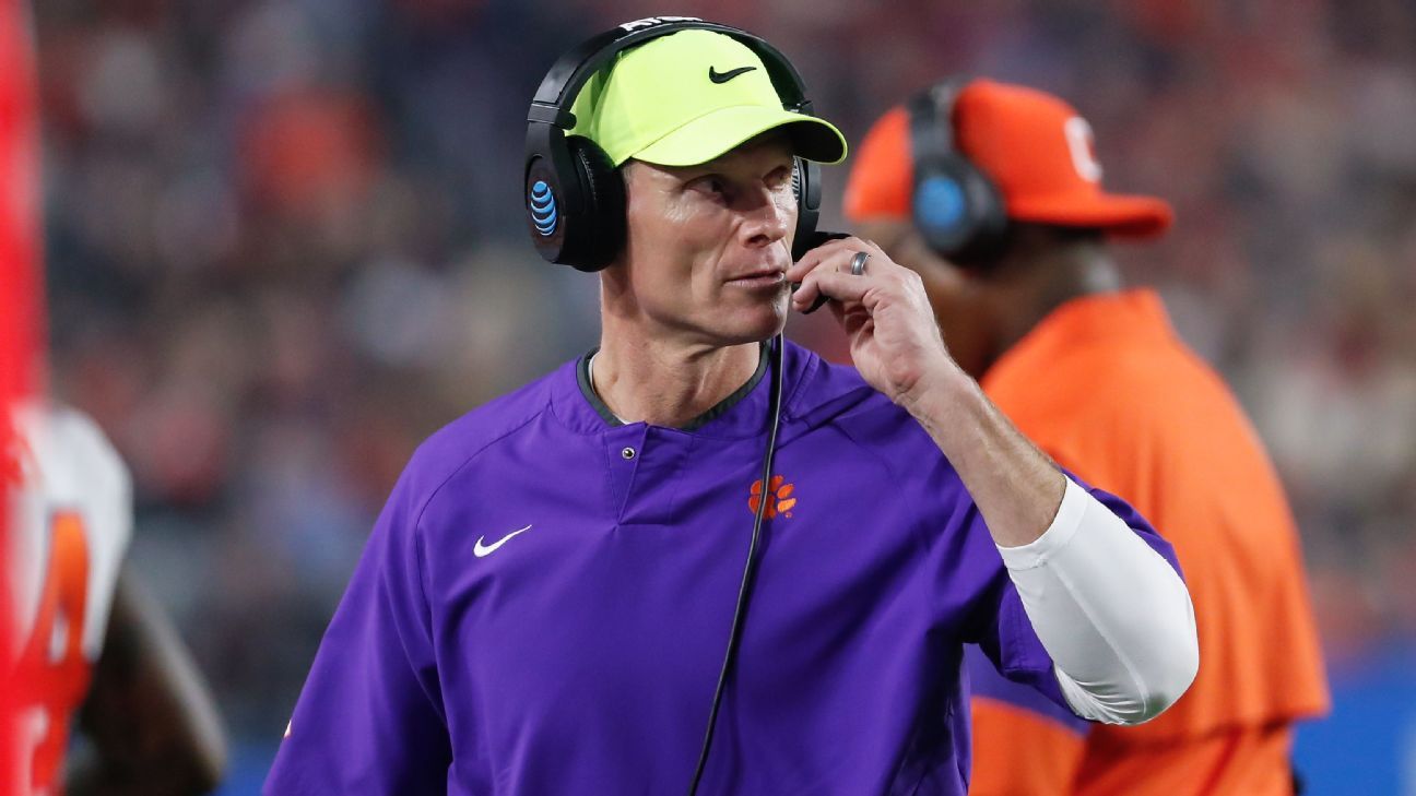 Oklahoma hires Clemson defensive coordinator Brent Venables as Sooners' new football coach - ESPN