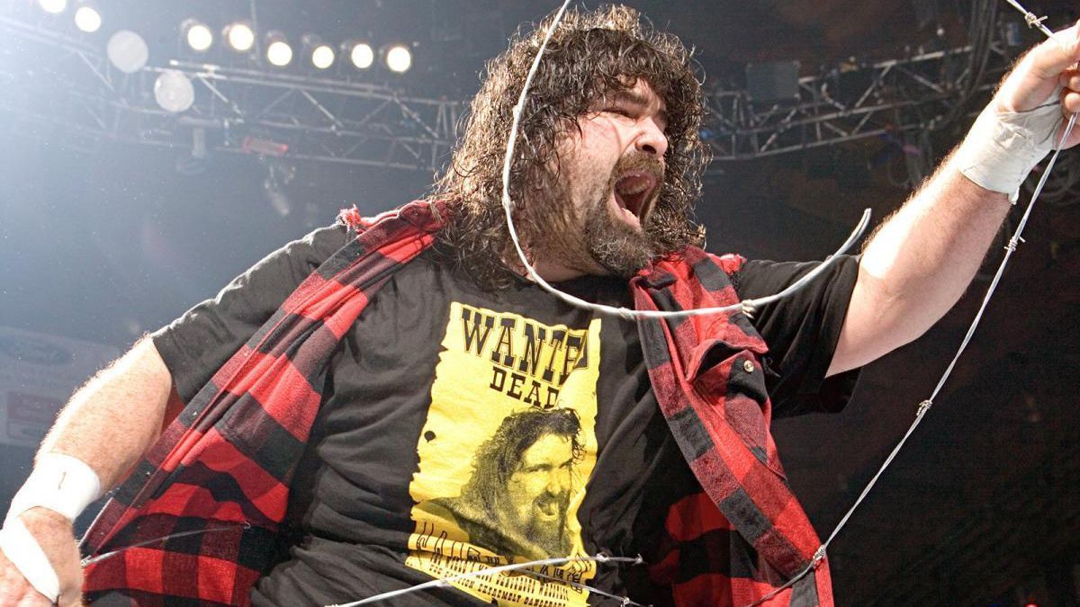 Cactus Jack Wanted Dead T-Shirt from Homage | Grey | Vintage WWE Apparel from Homage.