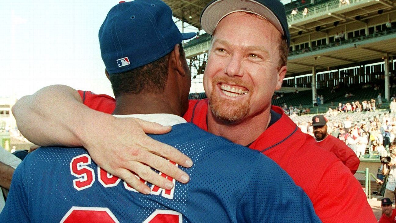 ESPN on Instagram: “Kerry Wood thinks that Mark McGwire and Sammy Sosa may  have saved baseball back in 1998.”