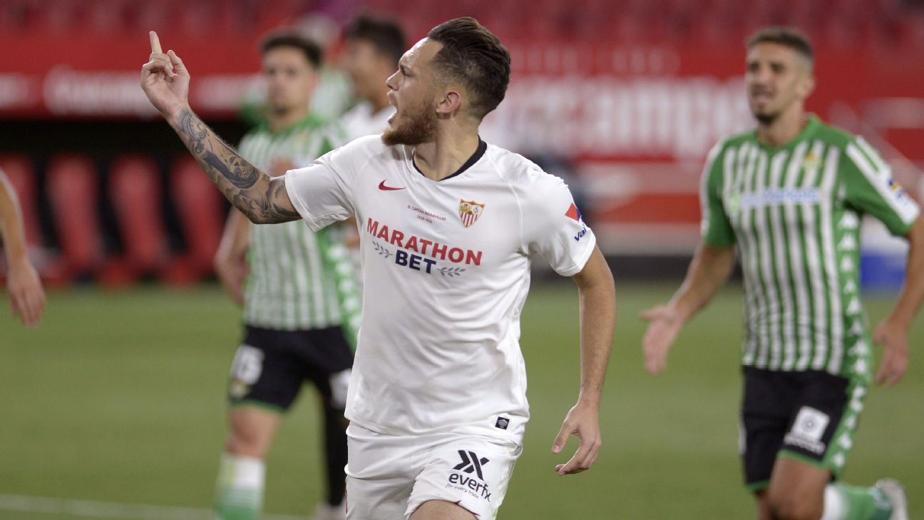 Sevilla Vs Real Betis Football Match Summary June 11 2020 Espn