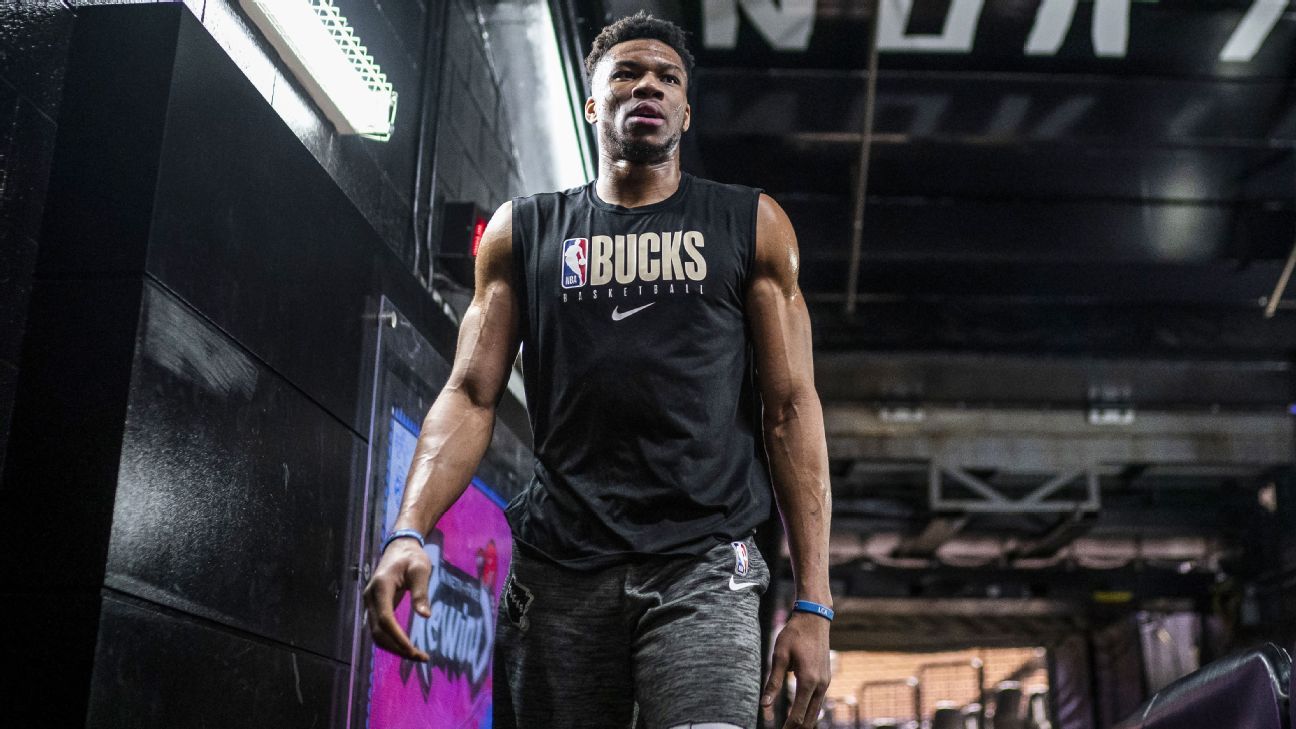 Giannis Antetokounmpo Will Wear 'Equality' on Back of Bucks Jersey