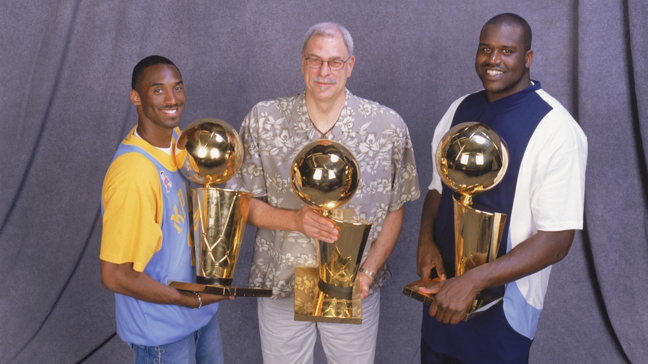 24 anécdotas de Phil Jackson que detallan la difícil relación entre Kobe  Bryant y Shaquille O'Neal