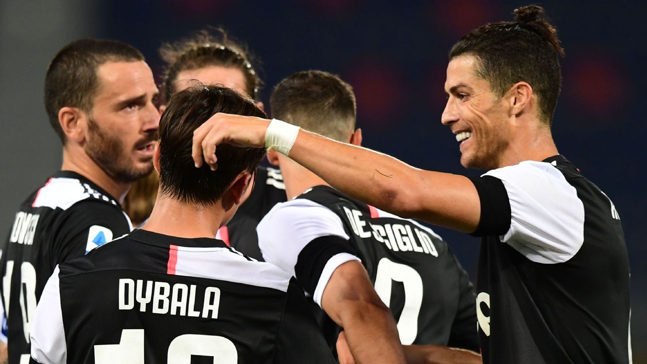 Bologna Vs Juventus Football Match Report June 22 2020 Espn