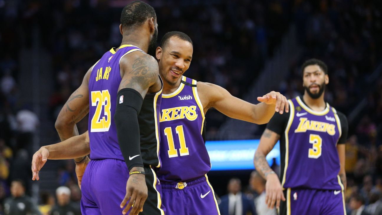 Lakers' Avery Bradley opts out of NBA restart, cites family concerns