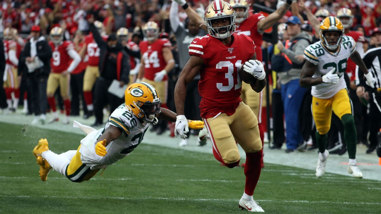 49ers' JaMycal Hasty could surprise vs. Patriots with Mostert out