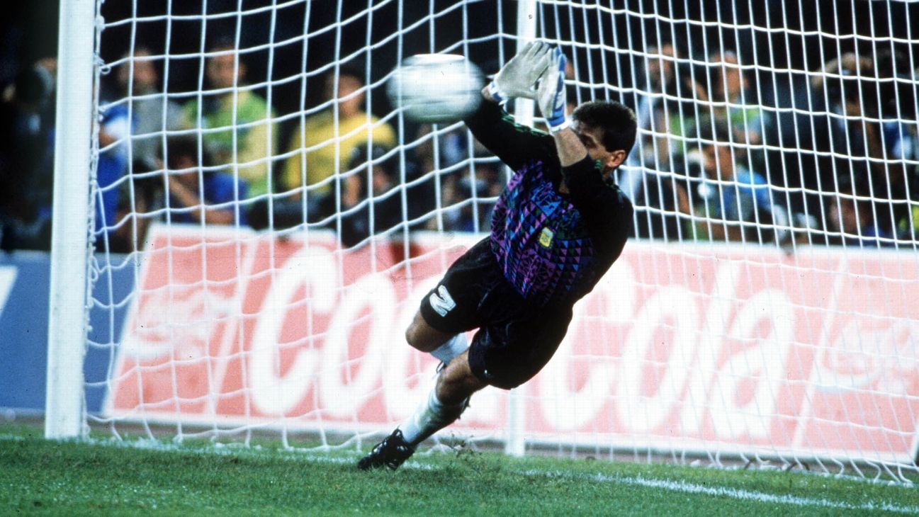 Sergio Goycochea fue el héroe de la Copa del Mundo de Italia 90 - ESPN