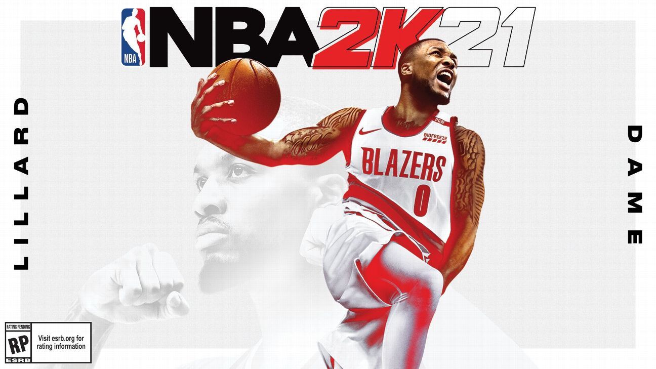Trail Blazers' Damian Lillard first cover athlete for NBA 2K21 - ESPN