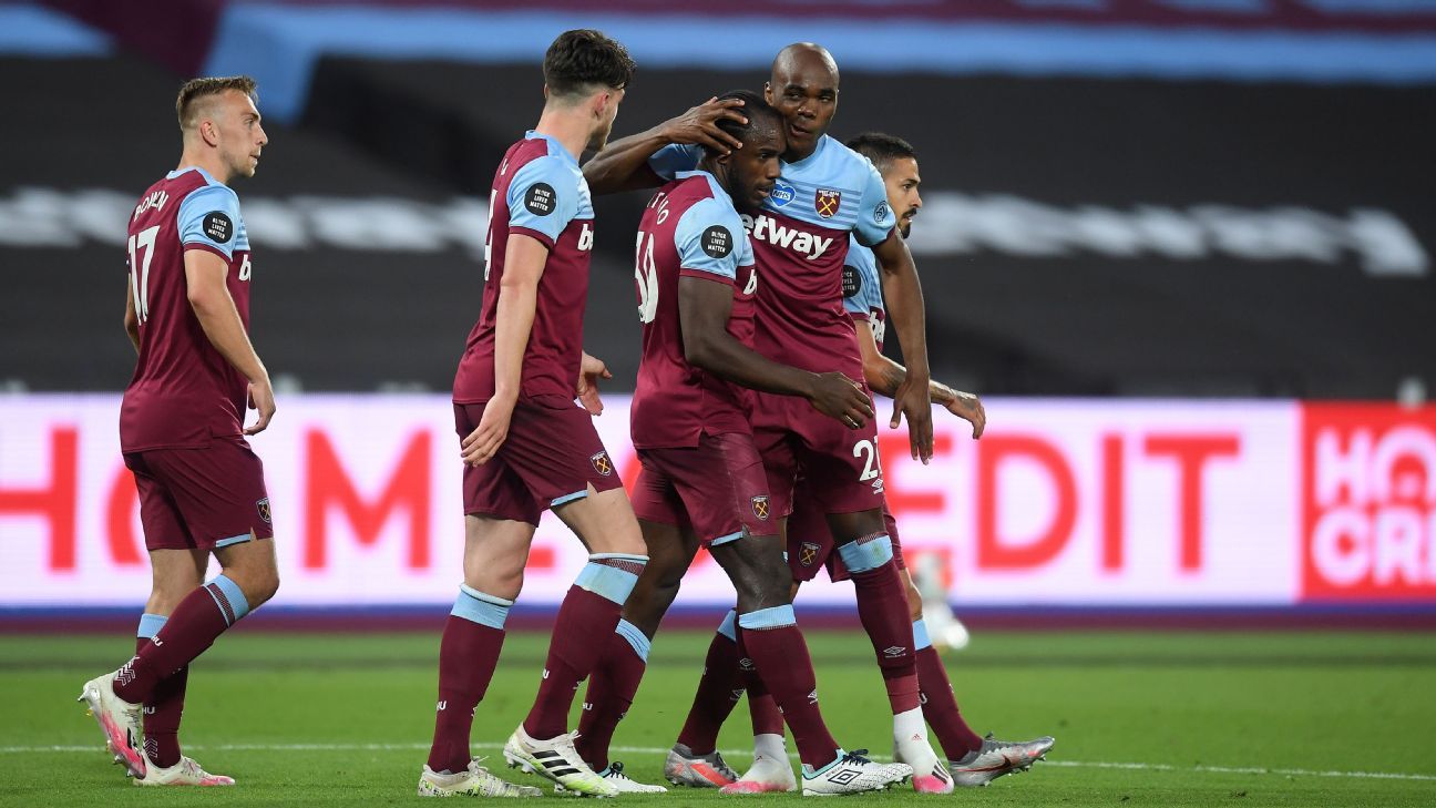 West Ham United Vs Chelsea Football Match Summary July 1 2020 Espn