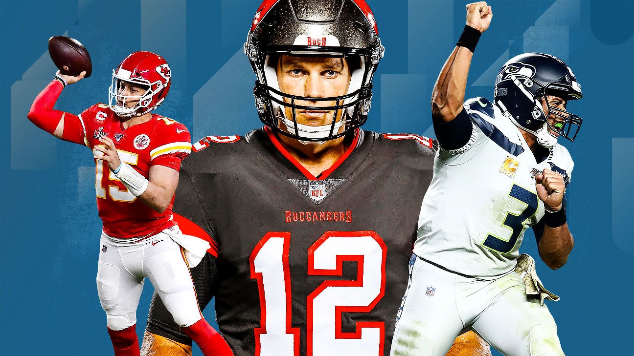 Ranking the NFL's top 10 QBs for 2020 - Who follows Patrick Mahomes? - ESPN