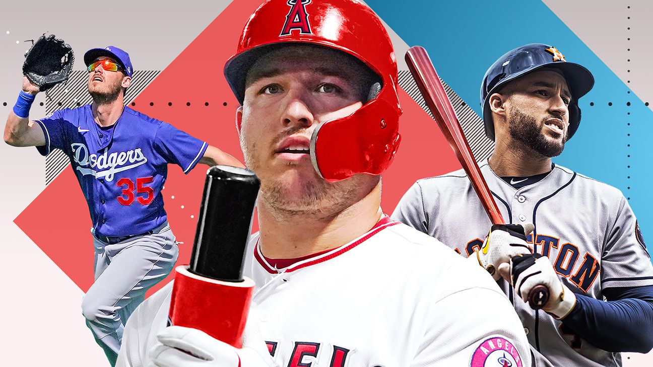 Buster Olney's top 10 center fielders Mike Trout, of course. Then