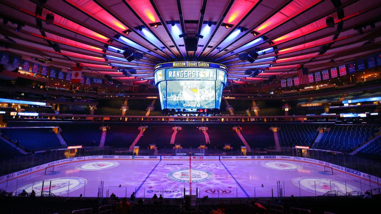 New York Rangers at Madison Square Garden