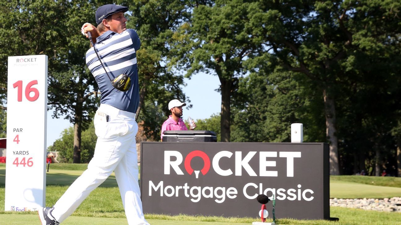 Rocket Mortgage terminates sponsorship deal with Bryson DeChambeau, cites his ti..