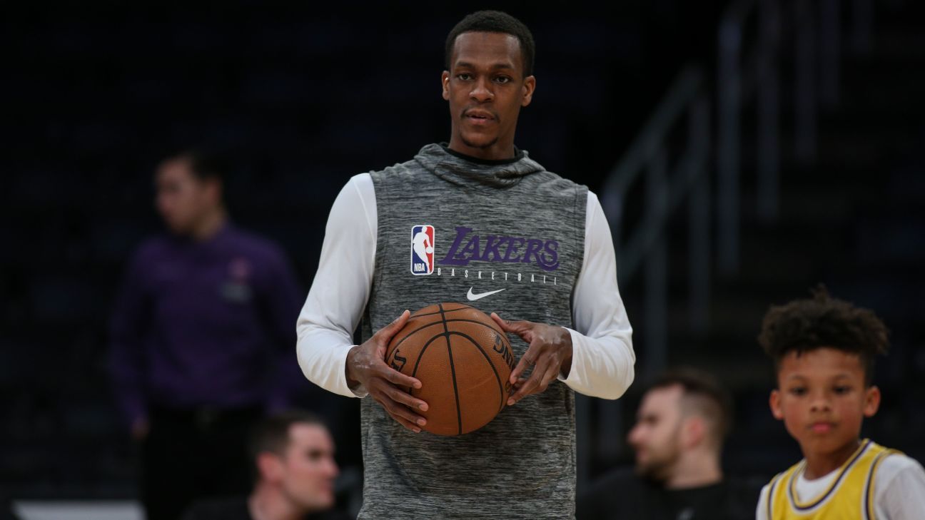 Lakers guard Rajon Rondo out 6-8 weeks with fractured thumb