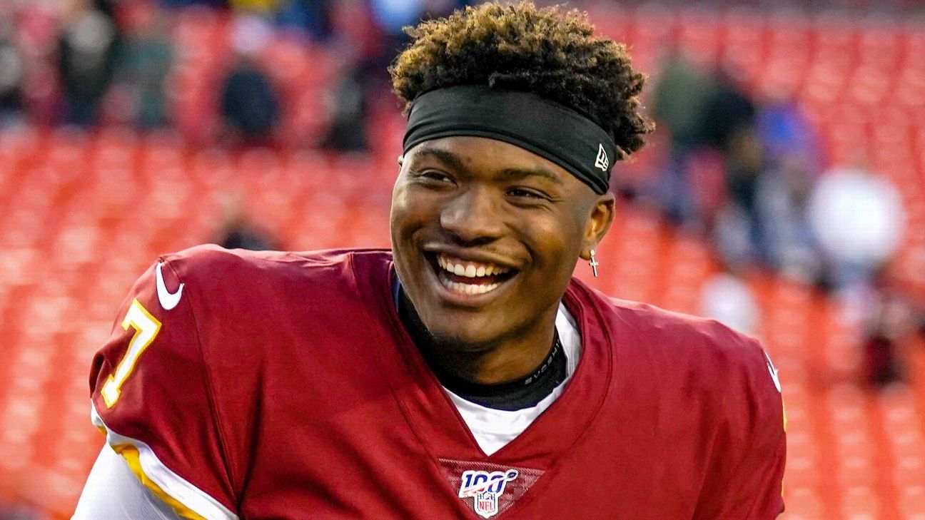 Washington Football Team Ex QB Dwayne Haskins Explains New Jersey