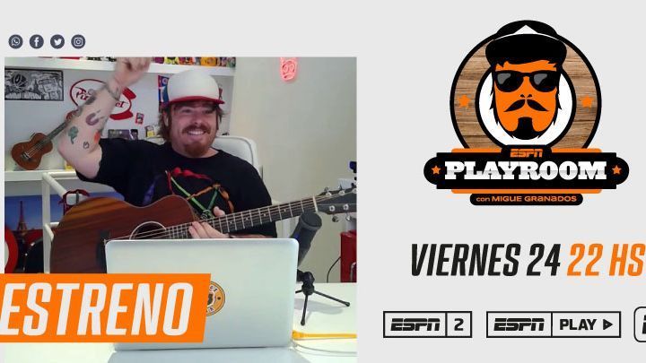 Espn Playroom El Nuevo Show Multiplataforma De Migue Granados Espn 7226