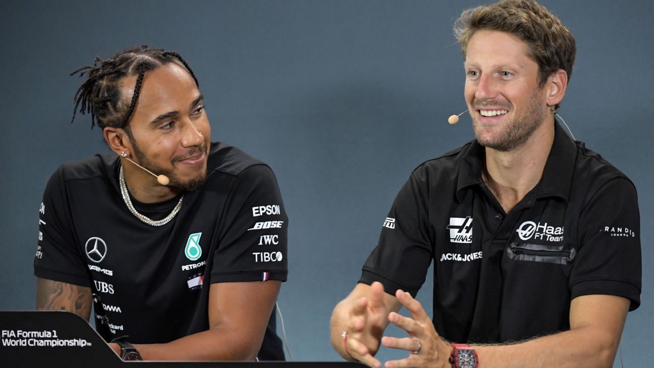 Roman Grosjean kembali ke Formula 1 untuk tes Mercedes satu kali