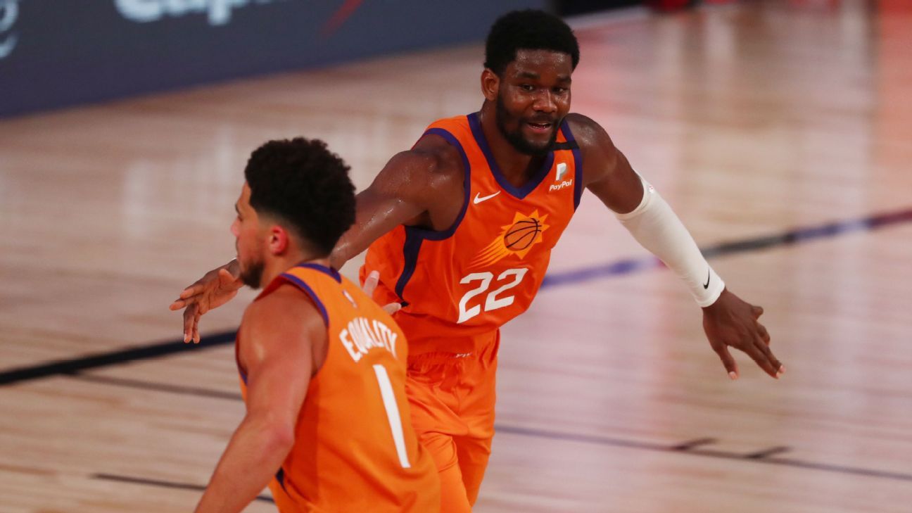 Deandre Ayton now 'comfortable' shooting from deep, hits 2 of 3 in Suns ...