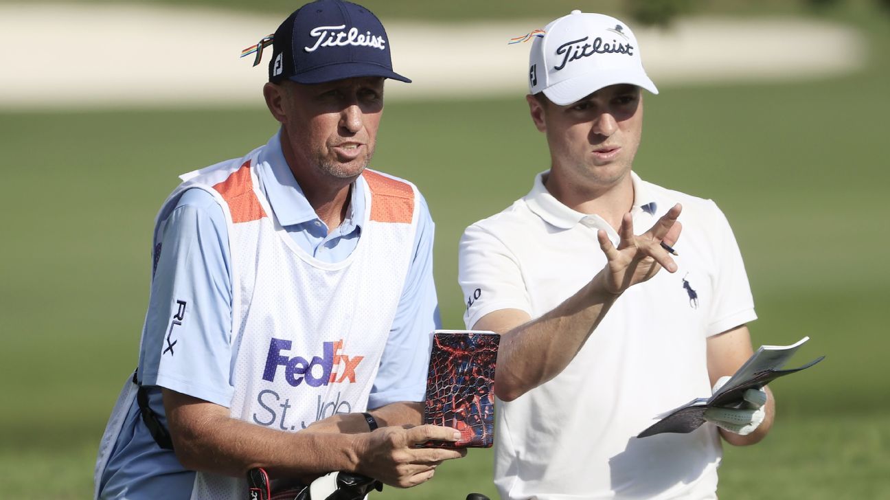 Justin Thomas hires Jim 'Bones' Mackay to be full-time caddie