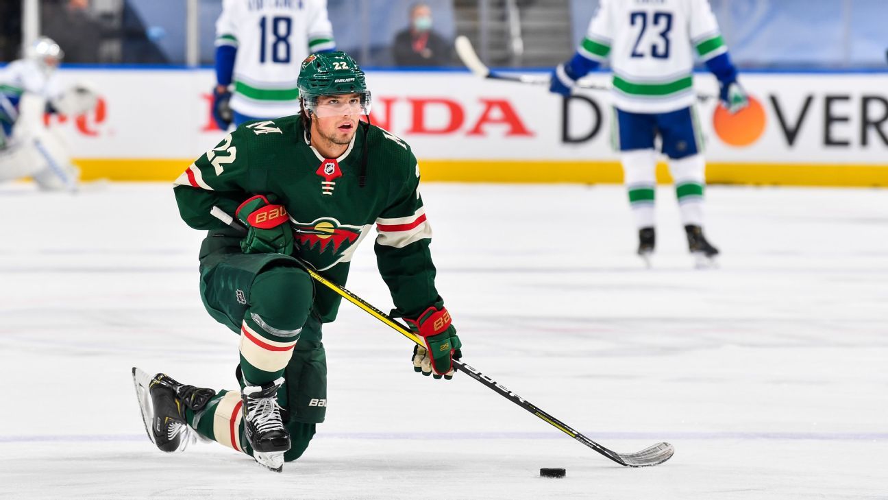 Wild prepared to build around the loss of high-scoring Kevin Fiala
