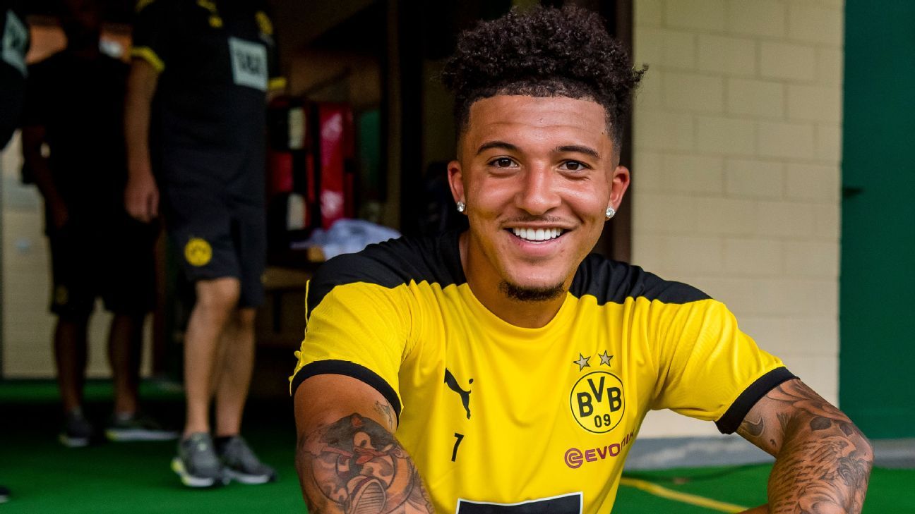 Manchester United target Sancho wants to be leader at Borussia Dortmund ...