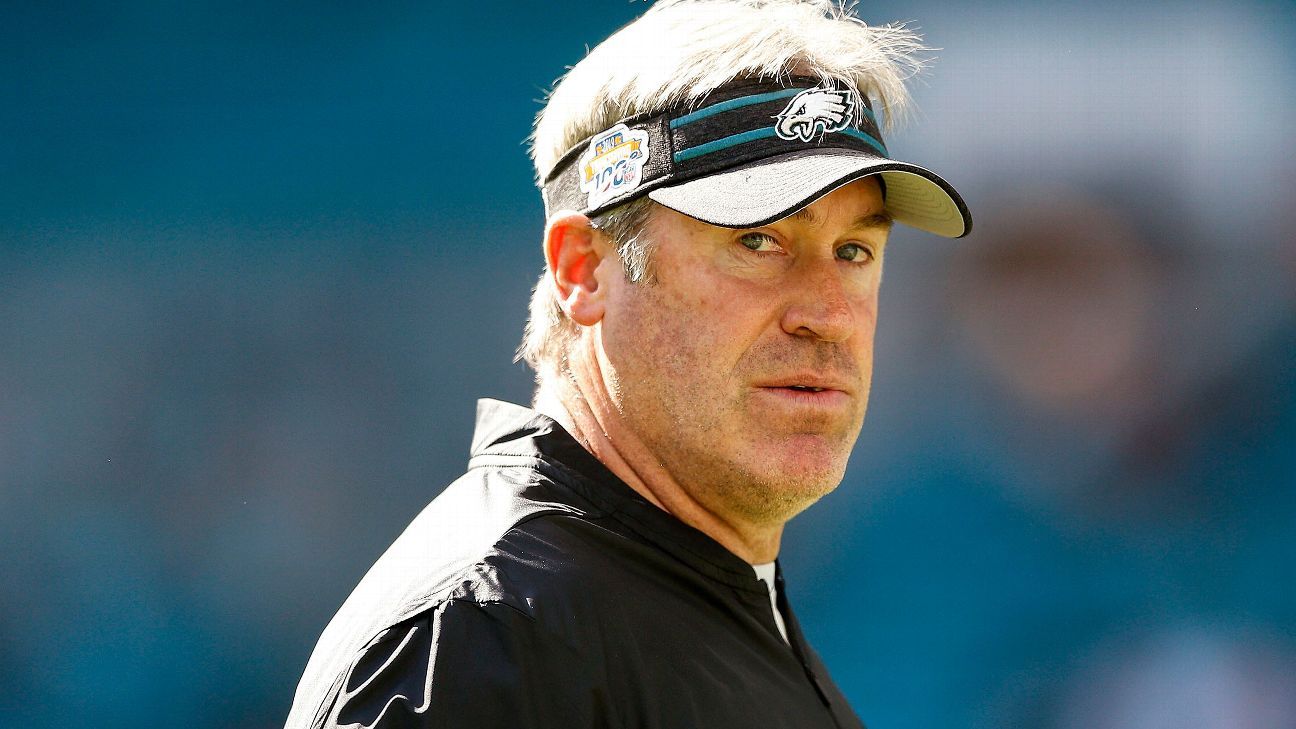 Philadelphia Eagles change course, fire head coach Doug Pederson after five  seasons - ESPN