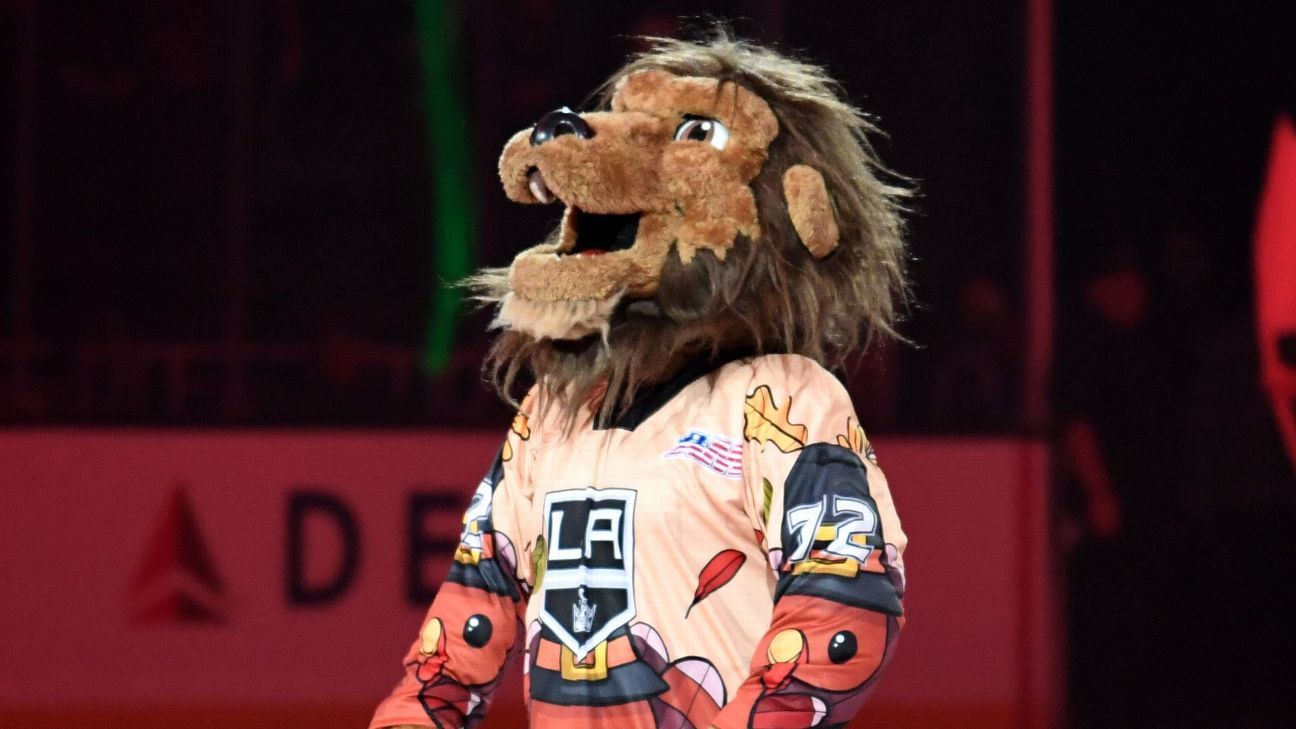 LA Kings - MASCOT MOVES: Bailey LA Kings suffered an