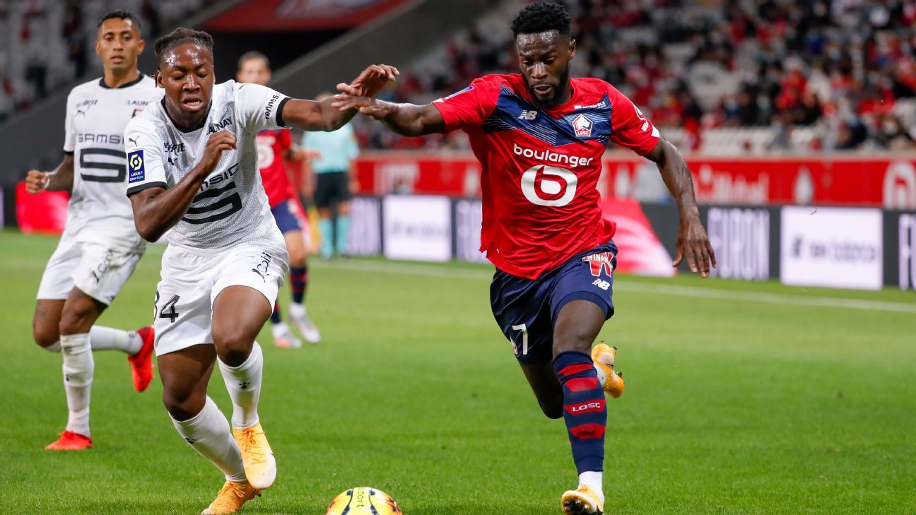 Lille vs. Stade Rennes - Football Match Report - August 22, 2020 - ESPN