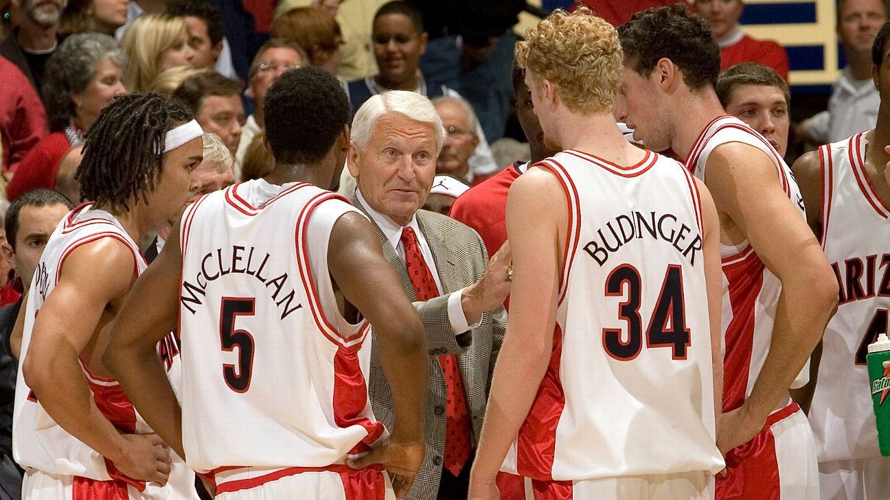Honoring Lute Olson, a players' coach and a class act