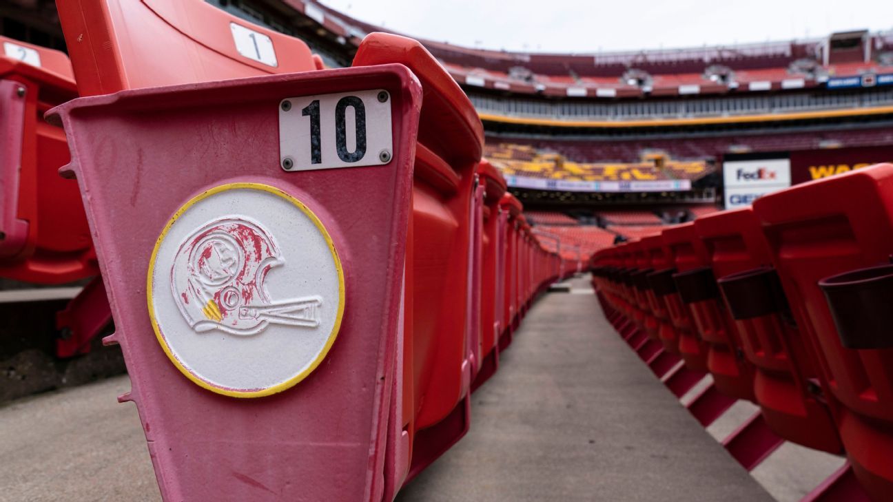 Washington Football Team FedEx Field 2020 game