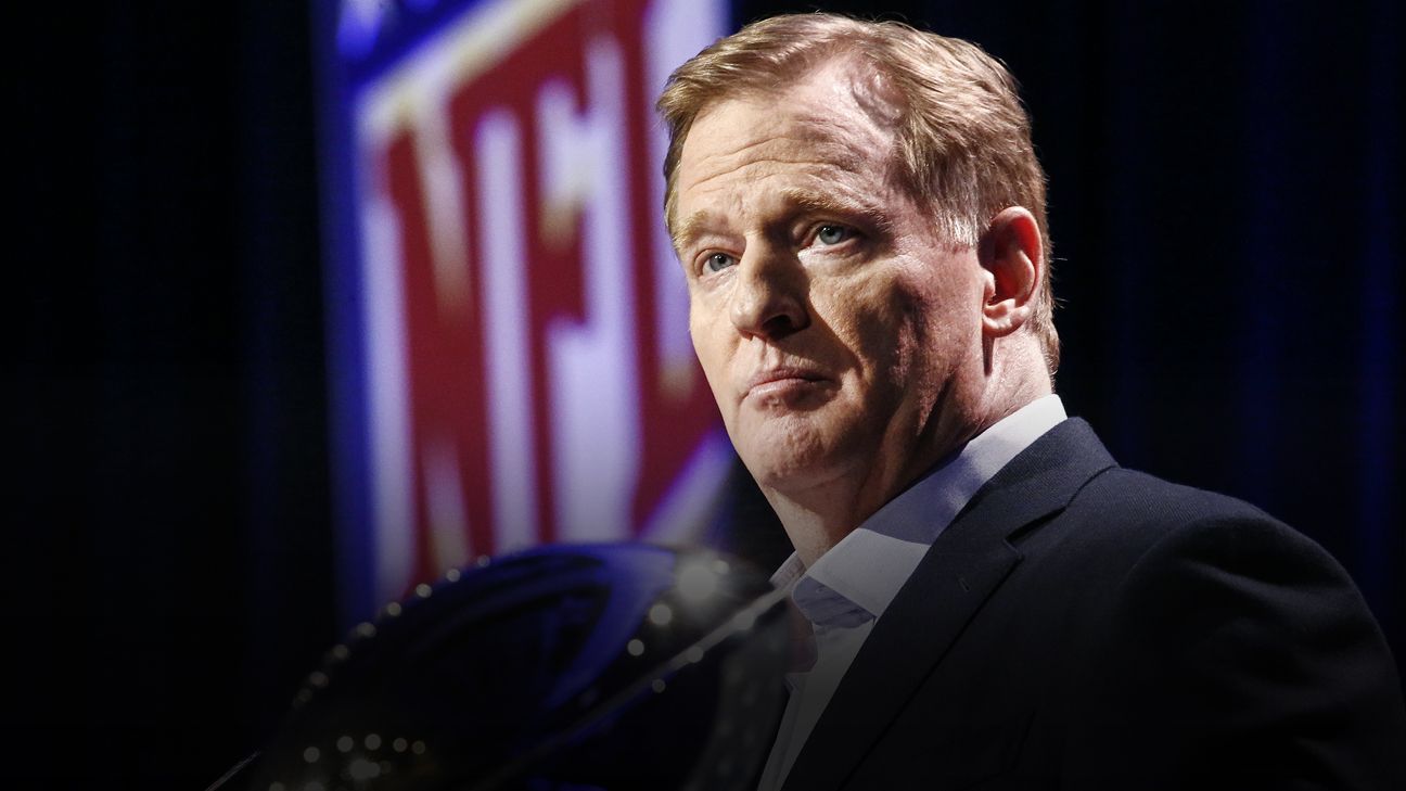 Report -- Roger Goodell was paid nearly $128M after navigating league through labor peace, media deals in last two years