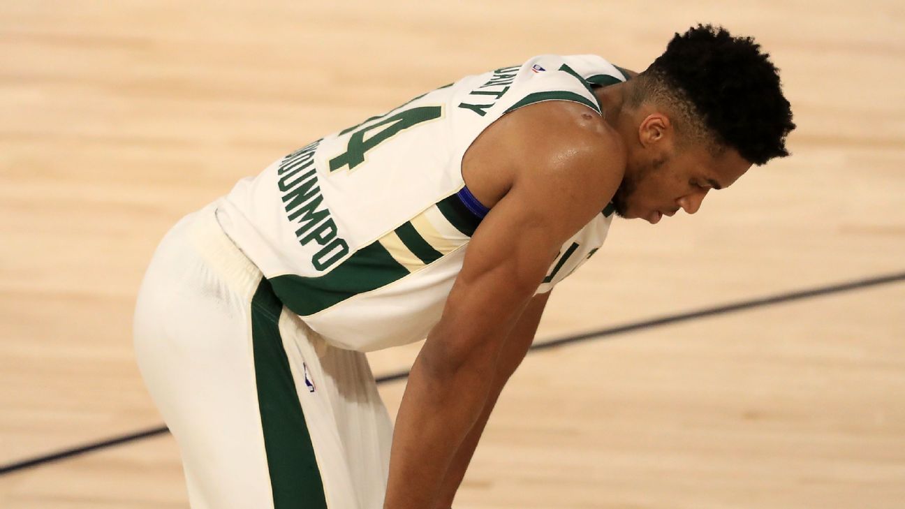 Giannis Antetokounmpo ruled out with knee injury