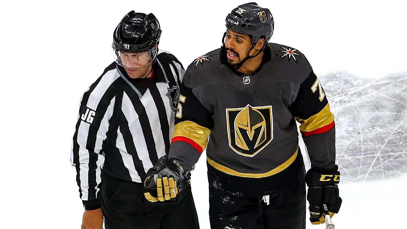 Ryan Reaves to miss start of Golden Knights training camp, Golden Knights