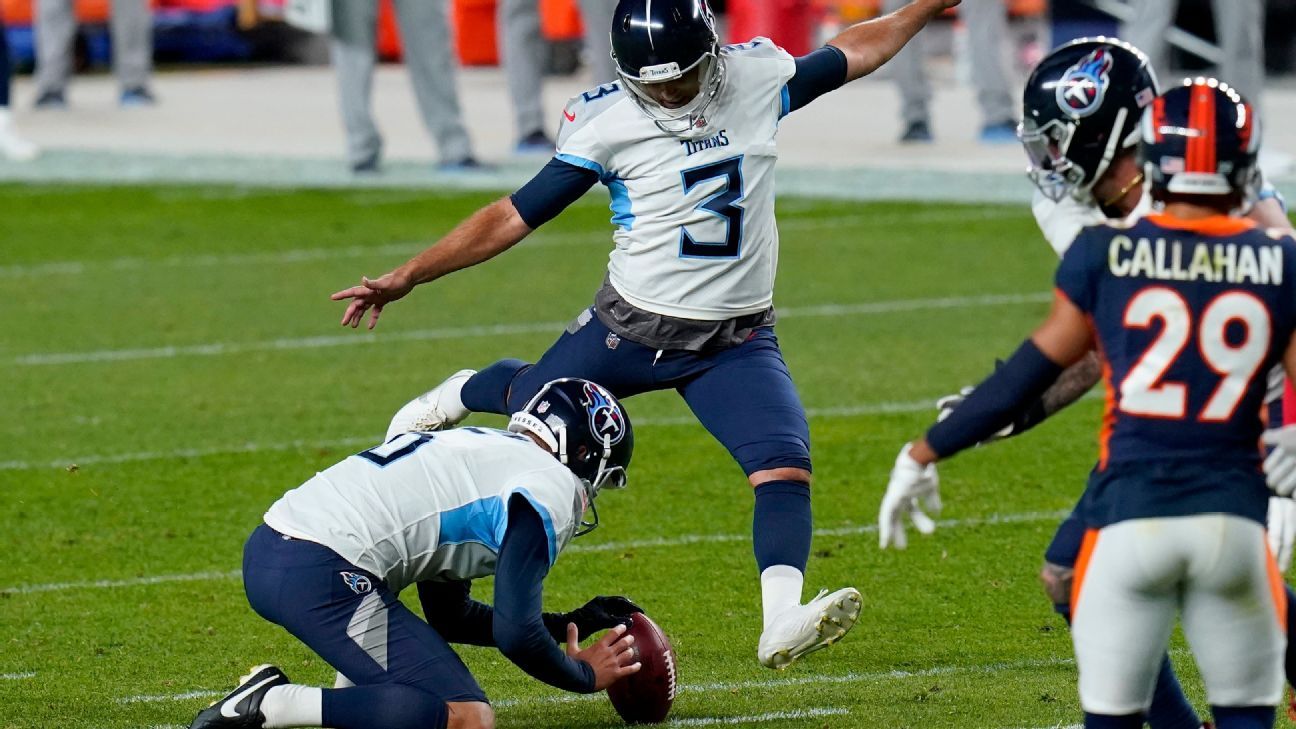 Titans sound ready to let veteran kicker fix his issues – WATE 6