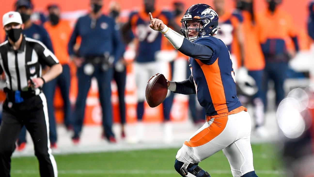 Broncos QB Drew Lock shows his leadership in season