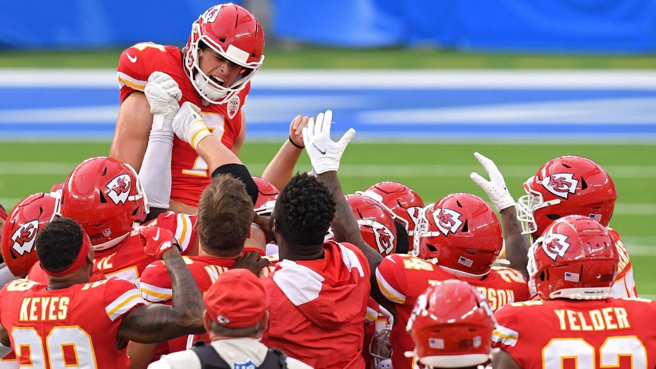 New Chiefs kicker Harrison Butker was better from distance in college -  ESPN - Kansas City Chiefs Blog- ESPN