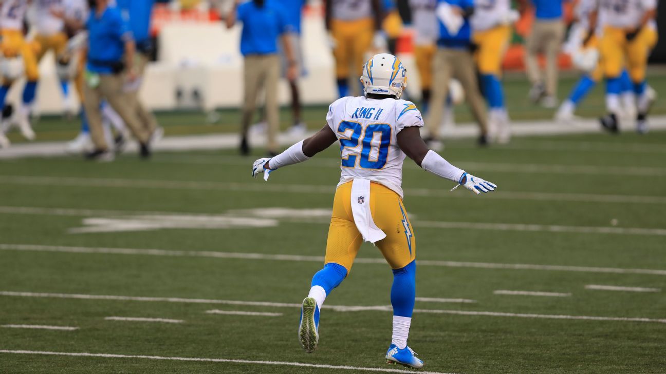 Chargers' Desmond King frustrated by lack of playing time: 'I'm