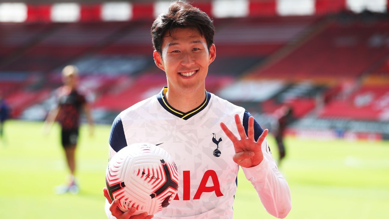 Son Heung-Min joins Salah Aguero and host of greats in ...