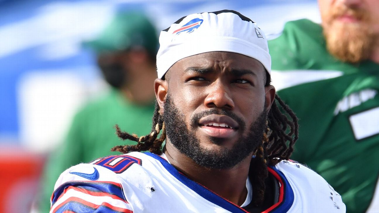 Buffalo Bills RB Zack Moss out vs. Rams due to injured toe