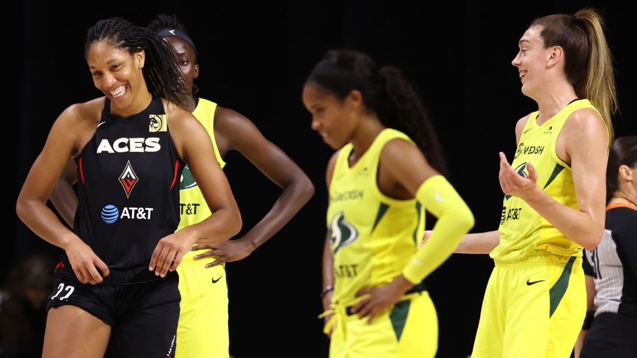 Las Vegas Aces are first repeat WNBA champs - The Iola Register