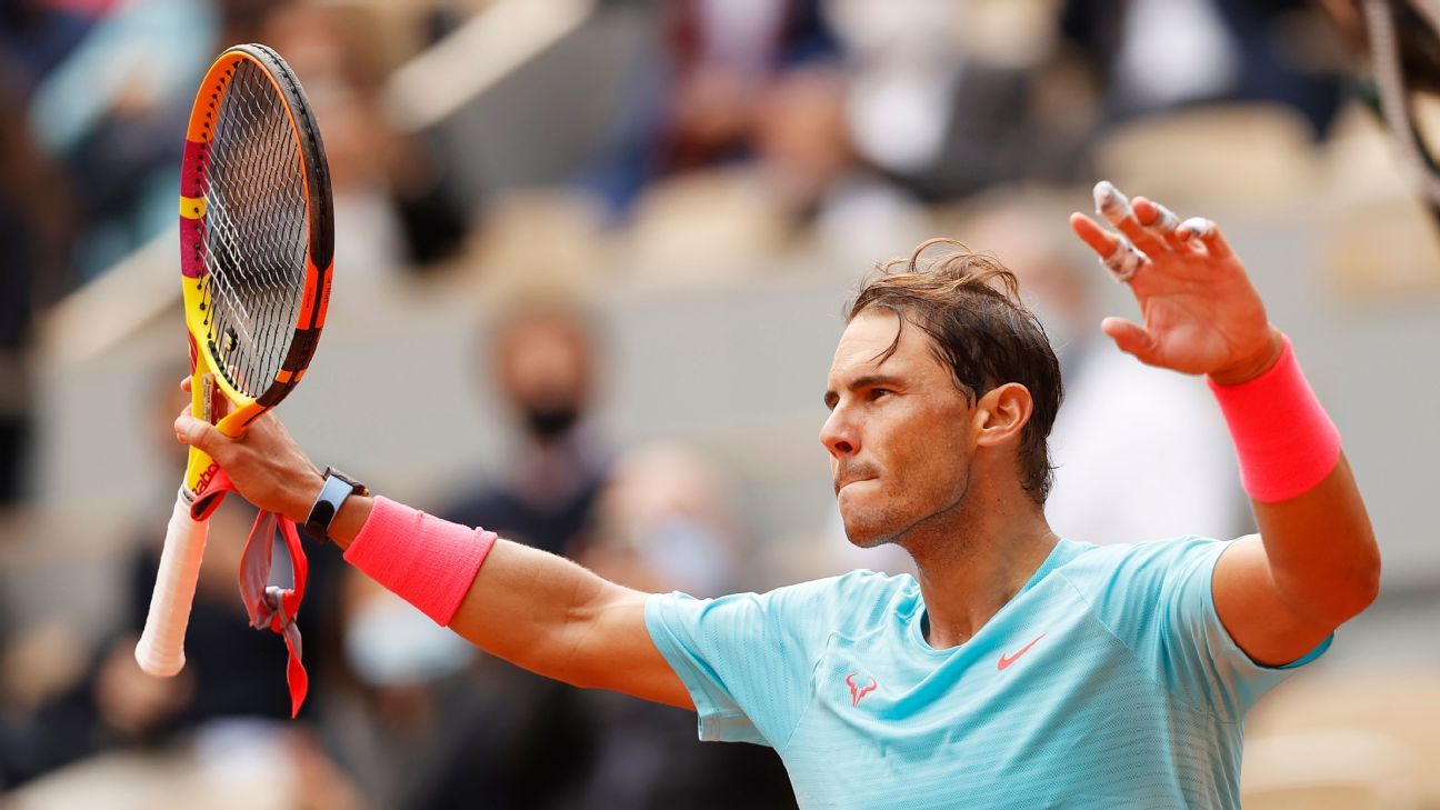 Rafael Nadal cruises into third round of French Open with easy victory - ESPN