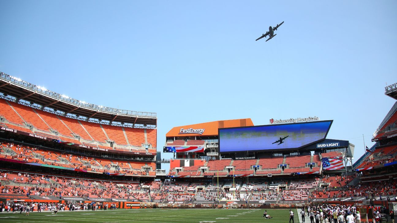 Browns can still have 12,000 fans at FirstEnergy Stadium Sunday